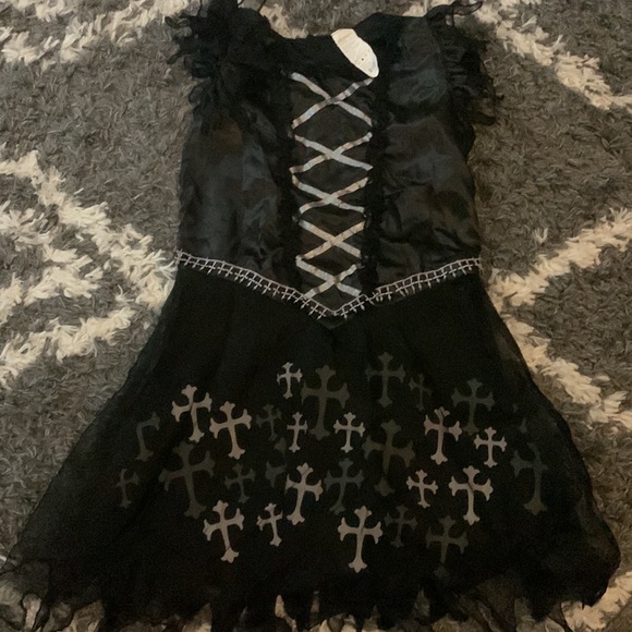 Gothic angel costume size M comes with halo and wings - Picture 2 of 8